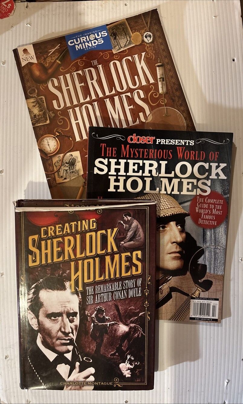 Sherlock Holmes Book: Creating, The Mysterious World, Curious Minds, Magazine